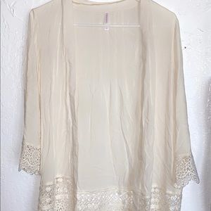 White cover up. New with no tag.